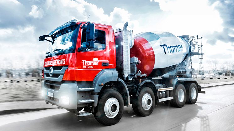 Thomas Concrete Group bildar gemensamt varumärke:Färdig Betong blir Thomas Betong