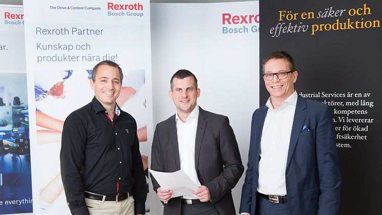 Coor Industrial Services och Bosch Rexroth ingår samarbetsavtal