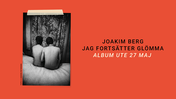 Albumomslag "Jag fortsätter glömma", foto: Anders Petersen