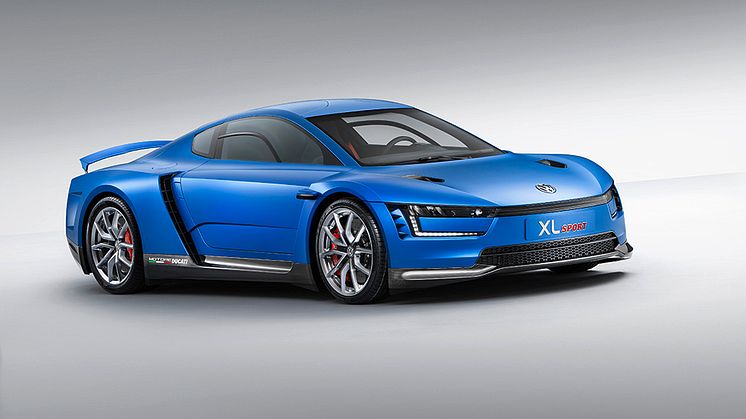 Verdenspremiere på Volkswagen XL Sport