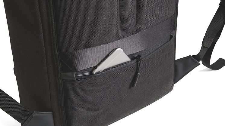Stöldskyddad ryggsäck med kodlås - dolt fack