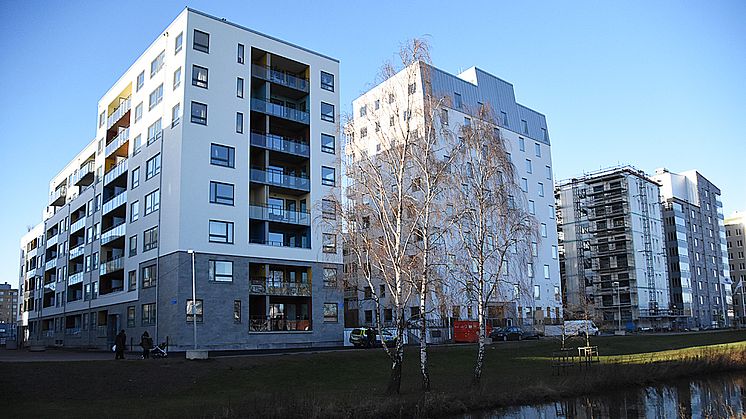 BRF Klätterträdet i Kvillebäcken i Göteborg kan bli Årets Bygge 2016