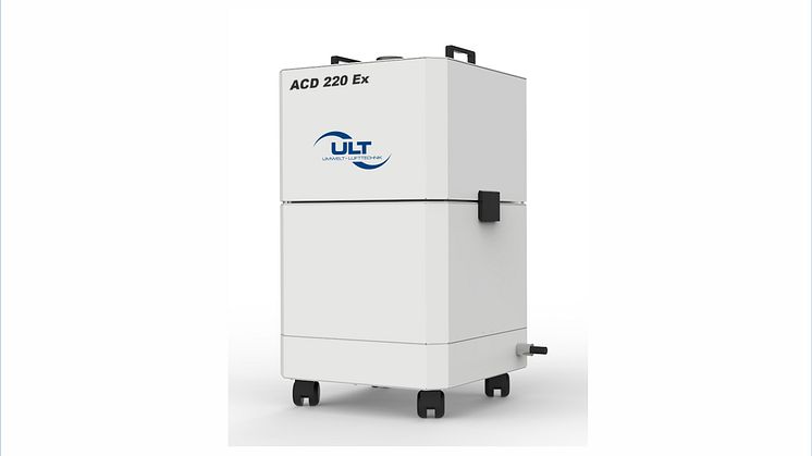 ACD 220 Ex – ett kompakt processutsug för explosiva gaser
