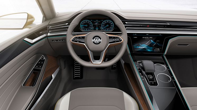 Världspremiär i Genève för Sport Coupé Concept GTE – ny era för Volkswagens designspråk