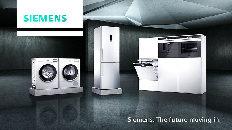 Sjekk inn hjemme, når du er borte. Styr de nye Siemens-hvitevarene dine med Home Connect-appen.