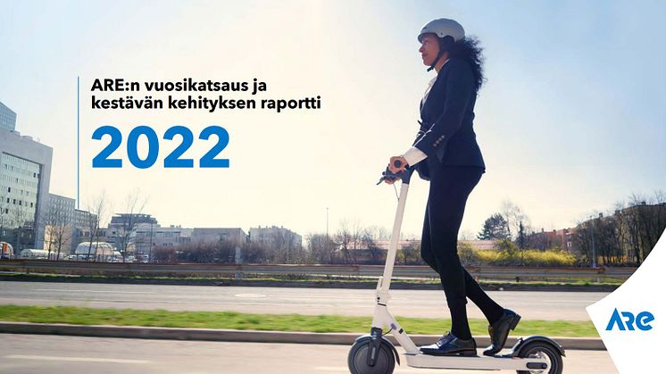 ARE vuosikertomus 2022 kansi