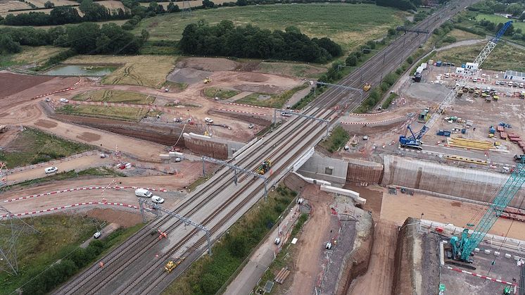 West Midlands Railway: Impressive time-lapse video released after Trent Valley line upgrades