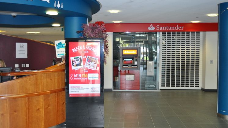 Santander opens new University branch