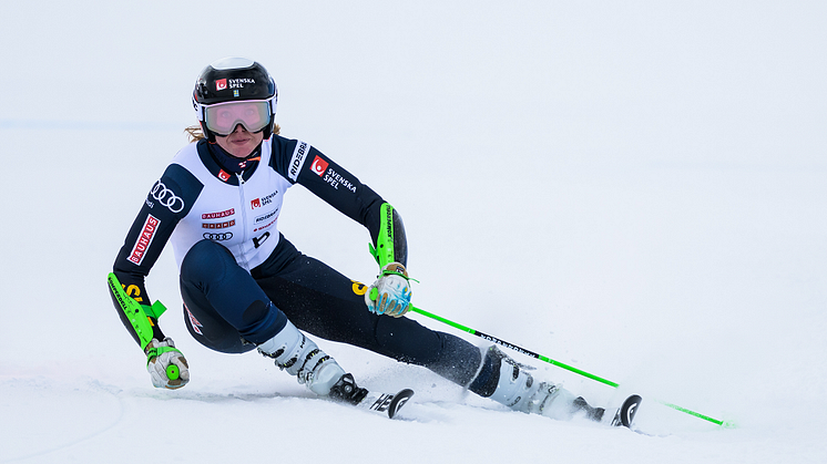 Hilma Lövblom segrare av  Europacupen i storslalom