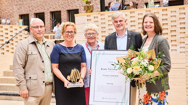 Vinnare av Årets Turismpris i Jönköpings län 2024 - Filmbyn Småland! Foto: Day Fotografi