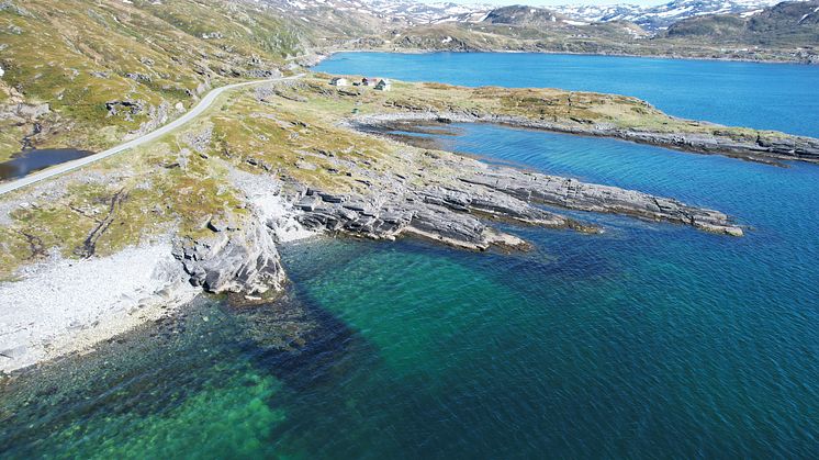 Oversiktsbilde av tomten der anlegget skal bygges