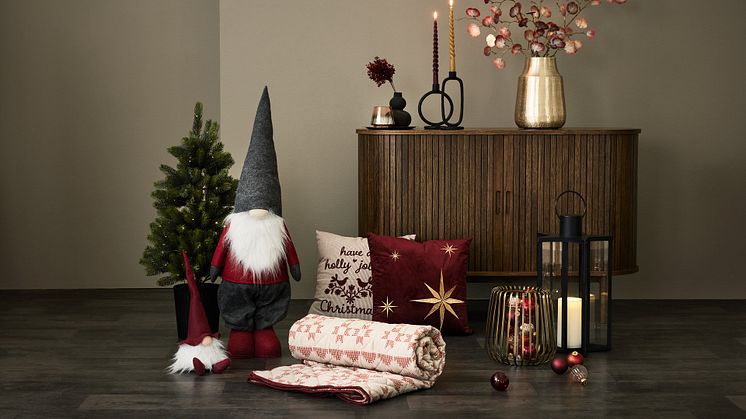 Den nye Nordic Mood-kollektion fra JYSK sætter rammerne for, hvordan du let kan fylde dit hjem med julestemning.
