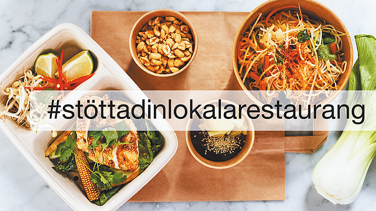 Kampanj för att stötta restaurangbranschen