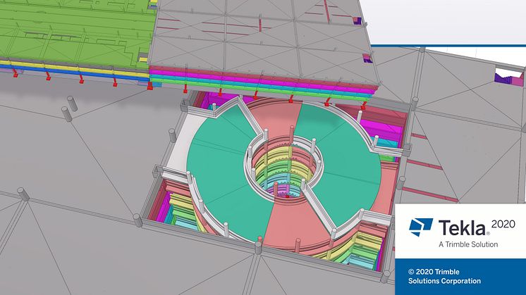 Trimble presenterar Tekla 2020: Effektiva arbetsflöden möjliggör samarbete i realtid