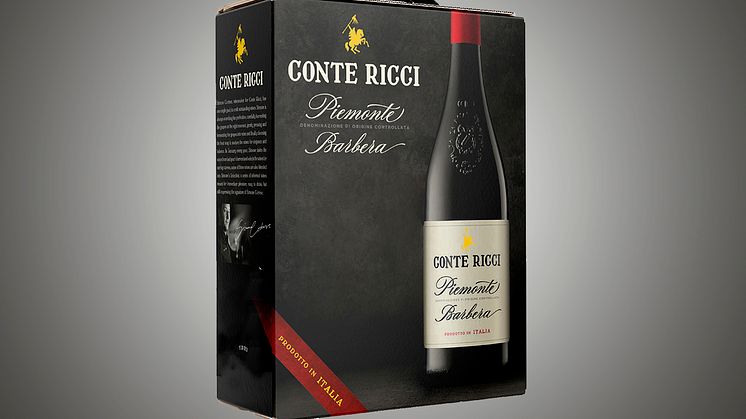 Conte Ricci Barbera - uutuusviini Italian Piemontesta