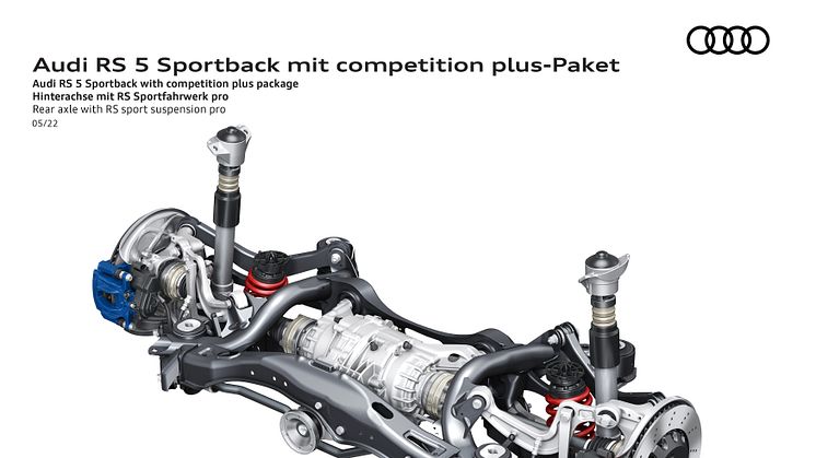 Audi RS 5 Sportback med competition plus pakke (Sebringsort krystaleffekt)