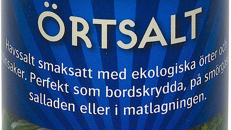 Kung Markatta lanserar ekologiskt Örtsalt