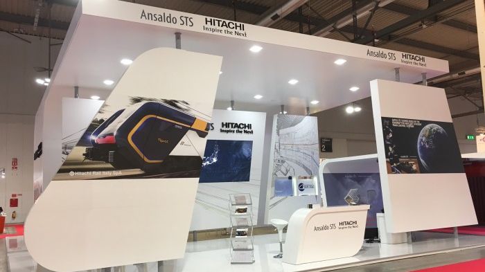 Hitachi Rail Italy and Ansaldo STS at Expo Ferroviaria 2017