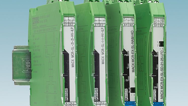New SIL-certified signal conditioners