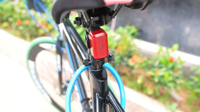 GPS spårsändare på cykel