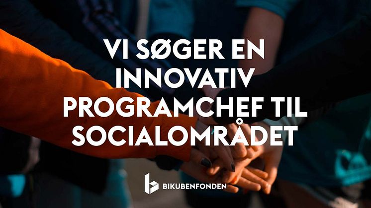 Bikubenfonden søger innovativ programchef til at skabe systemiske forandringer på socialområdet