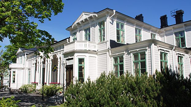 St Petri Logen i Härnösand är platsen för kulturlunchen.
