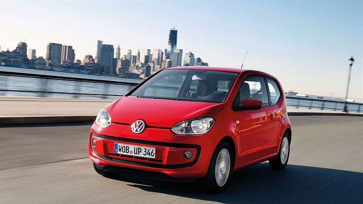 Volkswagen up! är ”Årets bil i världen 2012”