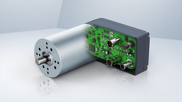 ECI 63.xx K5 är en elektroniskt kommuterad innerrotormotor (BLDC) med en integrerad styrelektronikmodul och ett standardiserat CANopen interface.