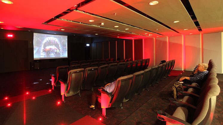 Movie theatre interior