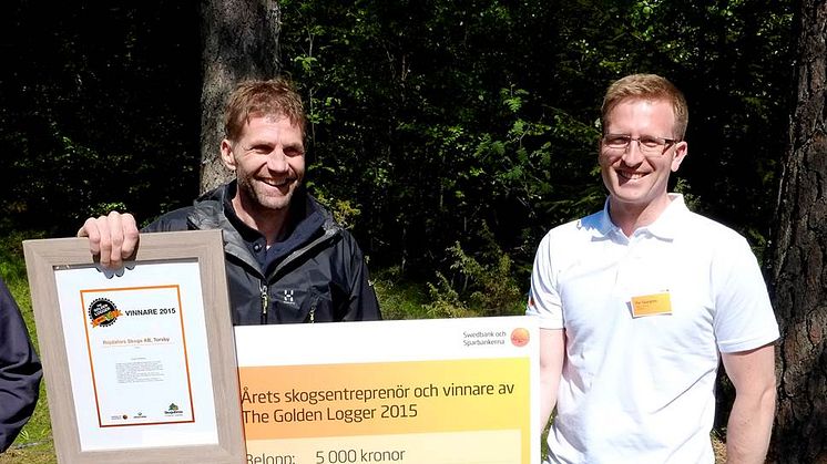 Vinnaren av the Golden Logger 2015