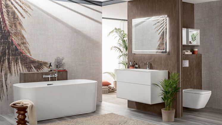 Donnez vie à vos exigences :  la nouvelle collection haut de gamme Finion crée une ambiance luxueuse dans la salle de bains