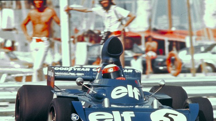 1973 Tyrrell-Ford Monaco Grand Prix Jackie Stewart neg CN317873-001