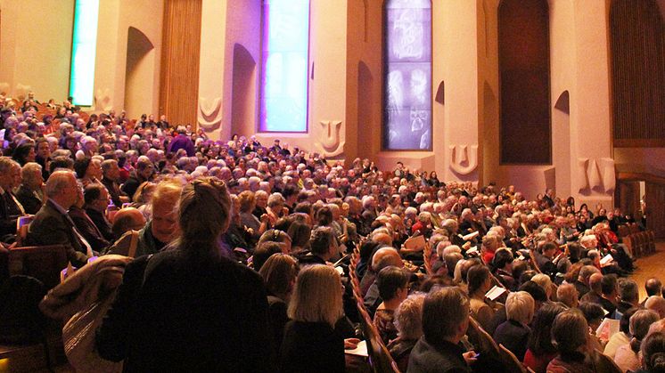Großer Saal des Goetheanum: Jahrestagung und Generalversammlung 2018 (Foto vom 22. März 2018)