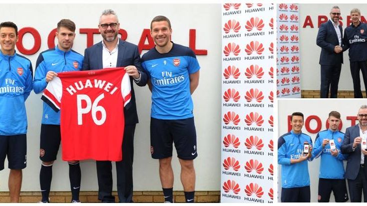 Huawei sponsrar Arsenal