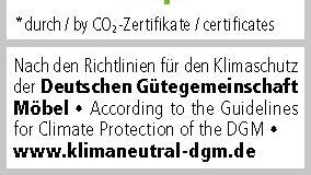 DGM Label Klimaneutraler Hersteller