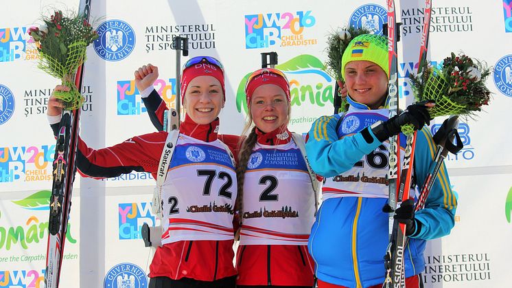 Dobbelt norsk på jentenes sprint i junior-VM