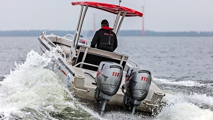 Hi-res image - YANMAR - YANMAR's Dtorque diesel outboard engine is available for live demos at this year's Kieler Woche in Kiel, Germany