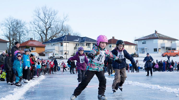 Skøyteglede i Fredrikstad