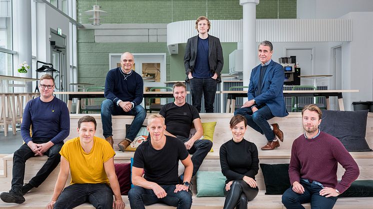 Deltagare på höstens startupprogram: Nils Lundberg, Magnus Bostedt, Joachim Ljungqvist, Fredric Edin, Johan Westerlind, Magnus Emanuelsson, Arvid Horned, Mikael Niva, Terese Niva, Manuel Gonzales och Elin Nordström (ej med på bild).