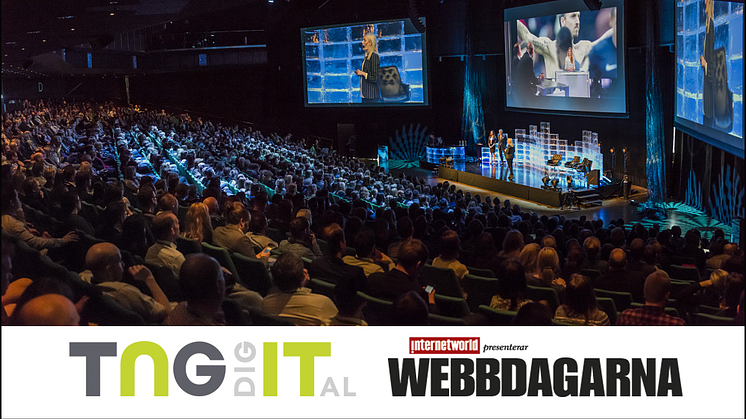 ​TNG IT Digital silverpartner på Webbdagarna 2016