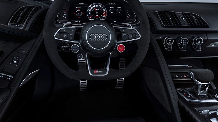Audi R8 Coupé cockpit