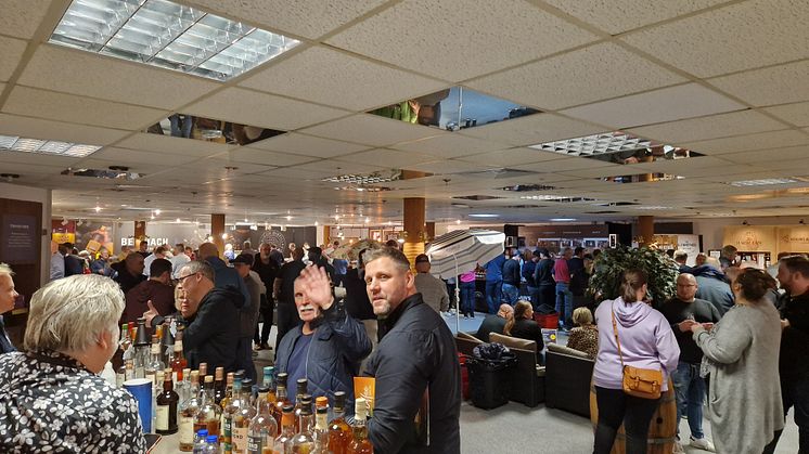 Rekordhohe Besucherzahl beim Whisky&Rum Festival 2023 im Scandlines BorderShop 