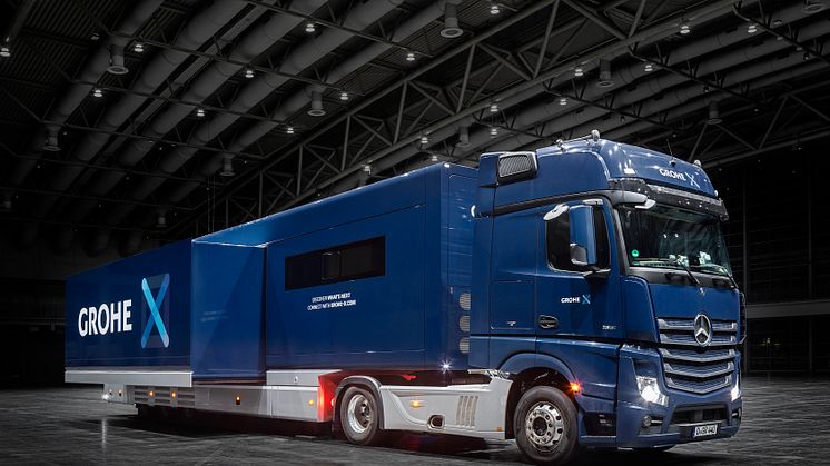 Nå kommer Grohe-trucken til Norge