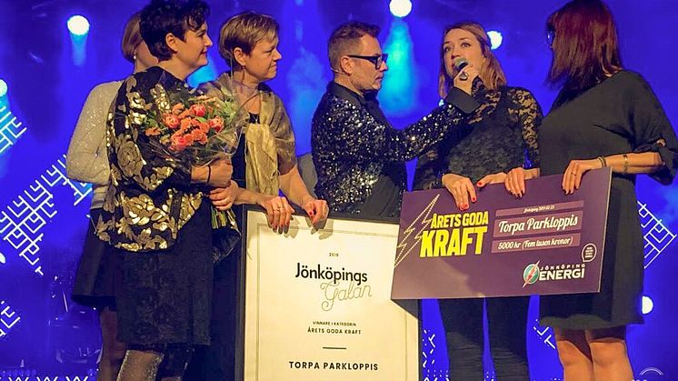 ​Torpa Parkloppis är vinnare av priset Årets goda kraft 2018