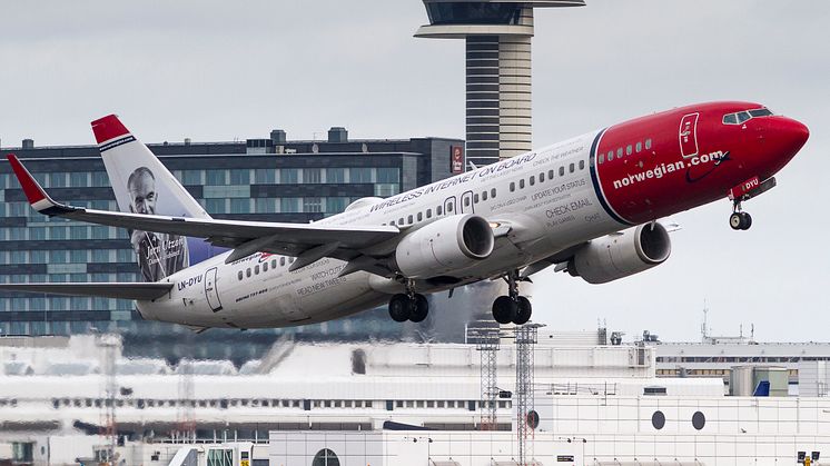 Norwegian ingår nya avtal om marktjänster på flera flygplatser 