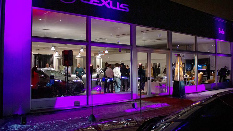 Vellykket åpning av Lexus Bodø