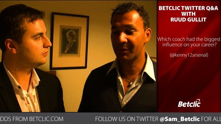 Betclic TV: Ruud Gullit answers your questions!