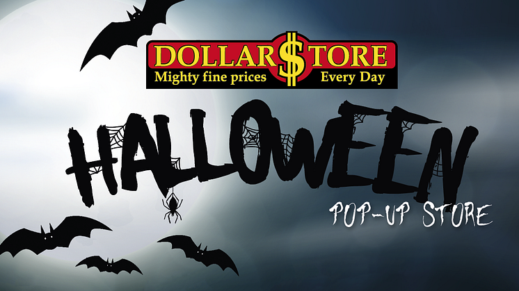 DollarStore satsar på Halloween. Ny pop-up-butik i Stockholm City.