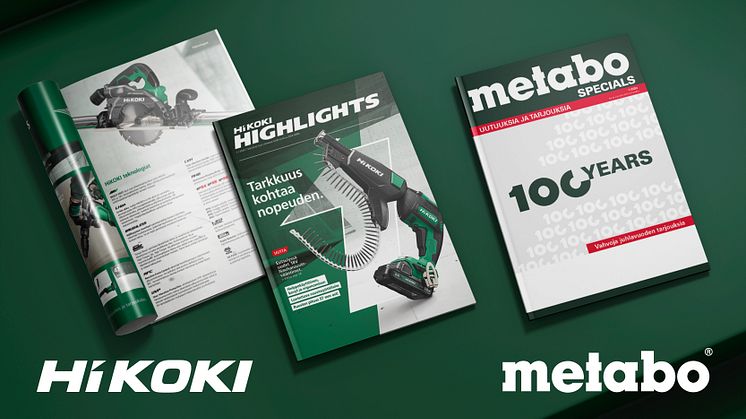 Kevään HiKOKI ja Metabo valikoimat esittelyssä