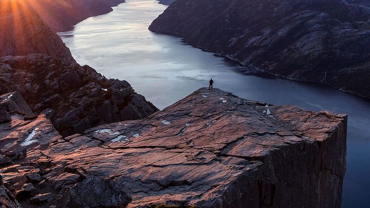 Pulpit rock, Prekestolen. Photo: Explore Lysefjorden-Visit Ryfylket